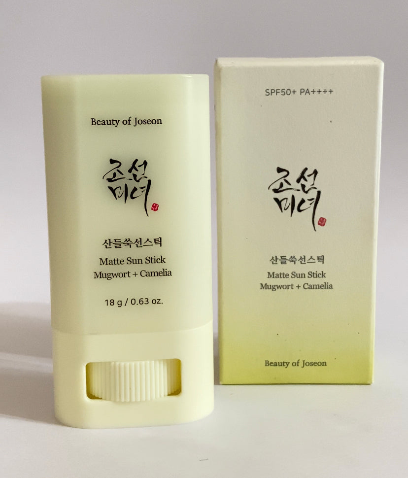 Beauty of Joseon Matte Sun Stick : Mugwort+Camelia (18g, 0.63 fl.oz)